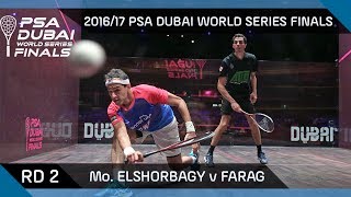 squash mo elshorbagy v farag rd 2 psa dubai world series finals 2016 17