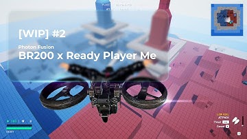 [WIP]  #2 UNITY Photon Fusion BR200 with Ready Player Me Runtime Avatar