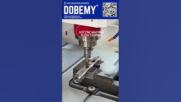 Flow Drilling & Tapping in One Step | DOBEMY Auto CNC Machine