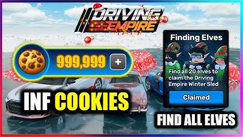 [❄️WINTERFEST 2025] Driving Empire Script - INFINITE COOKIES