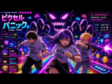 🌴 Dream Island #06 | ピクセルパニック。| AI Music | Japanese