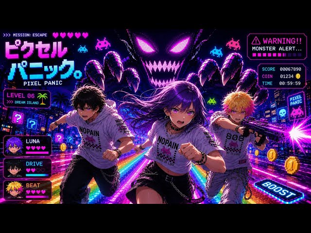 アート・デザイン・音楽 BLOX Realdania 🌴 Dream Island #06 | ピクセルパニック。| AI Music | Japanese