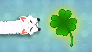 Lucky Leaf Gives High Score Teleport Animation In Snake.io