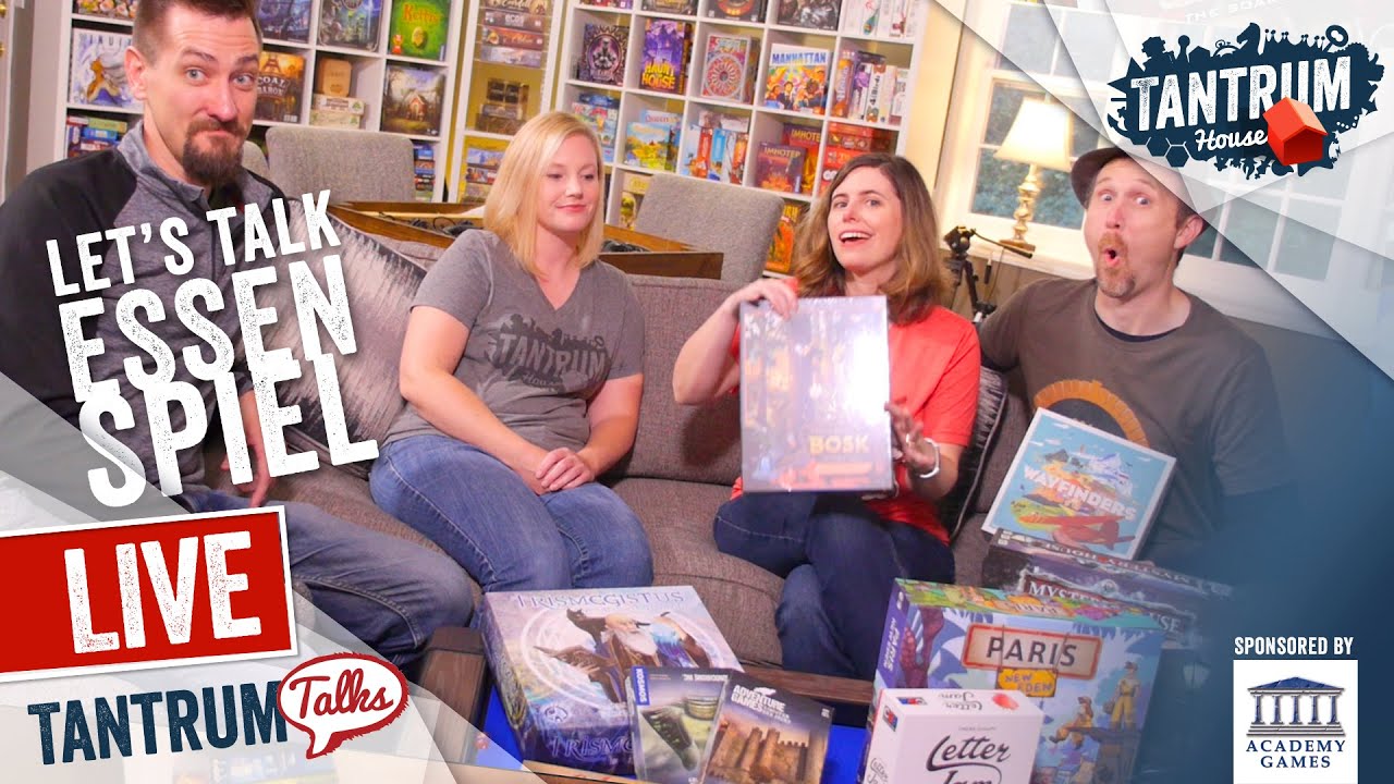 Tantrum Talks: Essen Spiel!