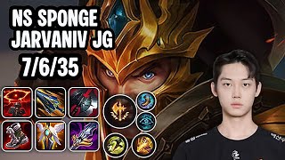 NS Sponge JarvanIV Jg VS LeeSin SoloQ Replay 20260425