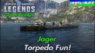 Jager Torpedo Fun World Of Warships Legends - YouTube