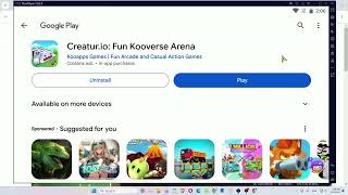 Cách tải Creatur io 223 trên Máy tính,Laptop, PC Windows nhanh lắm screenshot 3