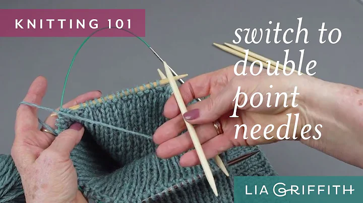 Knitting 101: How to Switch to Double Point Needles