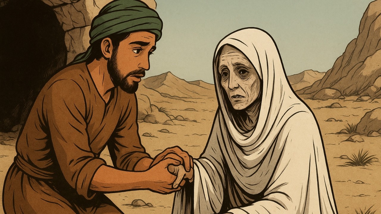 حكاية الشاب الفقير الذي ساعد امرأة مجهولة… فاكتشف أنها ليست بشرًا | قصة ستغير حياتك