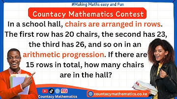 Ques 13, Mathematics Contest Questions with solutions, by Countacy