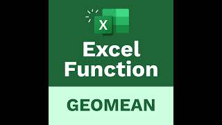 The Learnit Minute - GEOMEAN Function #Excel #Shorts screenshot 3