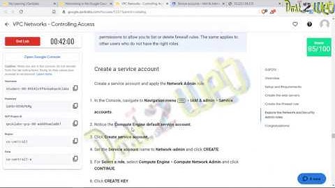 VPC Networks:Controlling Access on Google Cloud Hands-on Practice on QwikLabs | NPTL | Coursera |GCP