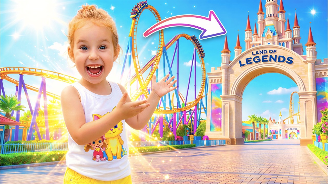 Мы нашли Губку Боба, Щенячий патруль и Машу в Турции! Земля легенд: Полная экскурсия ✨