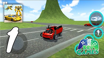 Robot Car Transformation 3D Gameplay #1 All Levels (Android, IOS)
