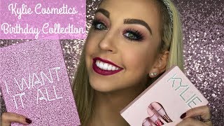 Kylie Cosmetics BIRTHDAY COLLECTION | Review &amp; Swatches