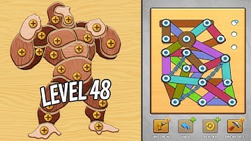 🏅 NUTS & BOLTS 3D: Screw Master 🤪 Level 48 🧩 Gameplay Walkthrough