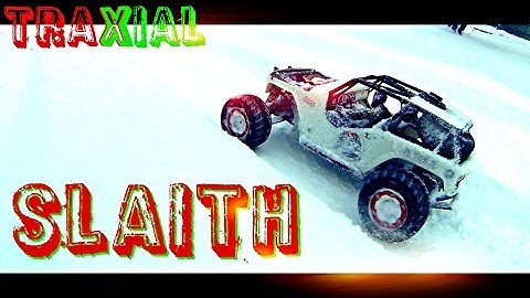 ESP RC | SLAITH SNOW BASH | SLOW MOTION GO PRO FUN!