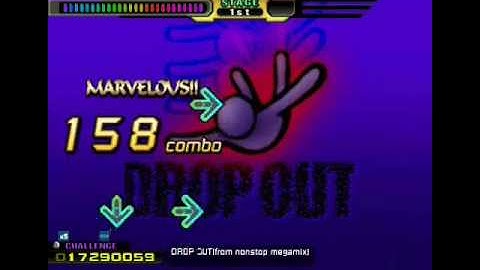 DROP OUT(from nonstop megamix) x5 EXPAND DRUNK DARK FLAT AAA