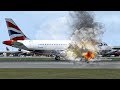 Bursting into Flames on Approach to London Heathrow | British Airways Flight 762