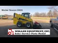 Wacker sw28 walk around with a detailed look at the deluxe display and drive features