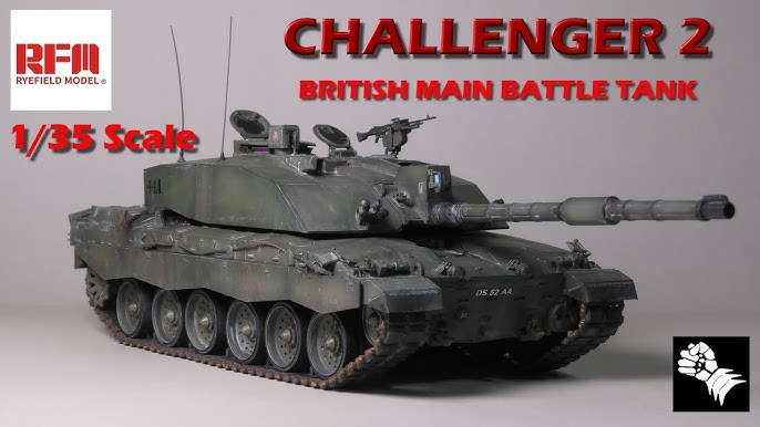 Rye Field Models 1/35 Challenger 2 TES Step by Step Build 