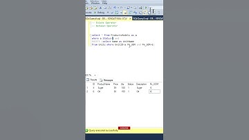 EXISTS and BETWEEN  Operators in SQL Server | #sqlqueries #beginners #database #sql #sqlserver