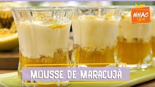 Mousse de maracujá com geleia de manga | Que Seja Doce | Receitas Geladas screenshot 2