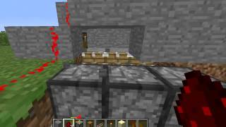 Minecraft falling lava trap