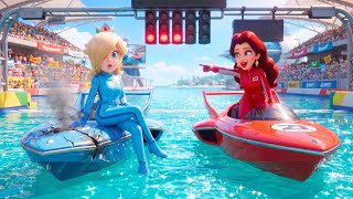 🏁🚤ROSALINA Wins The Ultimate WATER SPEEDBOAT Championship! - Super Mario Racing🏆 screenshot 3