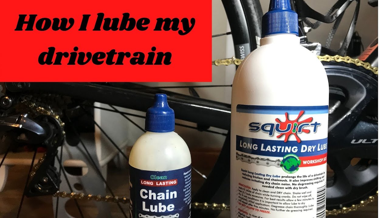 Kænguru Fange Centimeter Squirt Bicycle Chain Lube - How I Apply - YouTube
