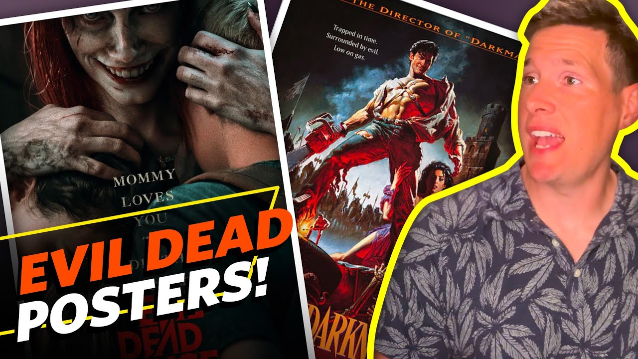 Reacting To Good & Bad Evil Dead Movie Posters - YouTube