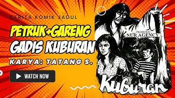 🔴 Komik Petruk Gareng HOROR: GADIS KUBURAN, Cerita Komik Jadul Indonesia #komikjadulpetrukgareng