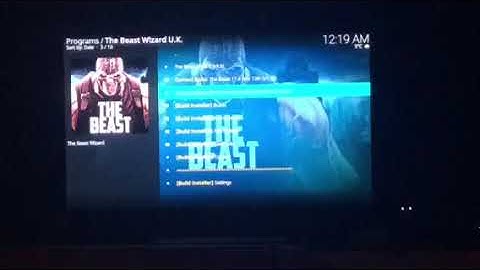 Kodi - Build update pt1