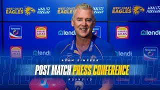 Simpson post-match v Naarm