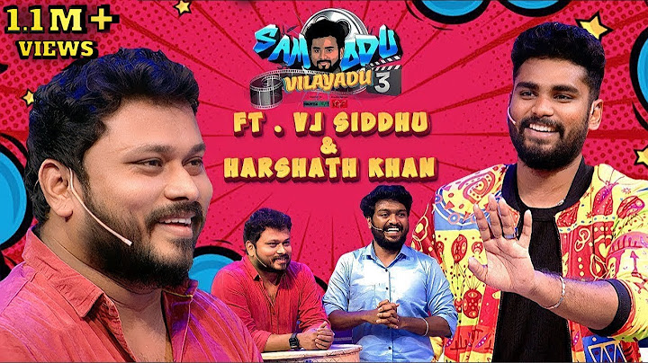 Samodu Vilayadu la FunPanrom with VJ Siddhu and Harshathkhan  | Media Masons @VjSiddhuVlog
