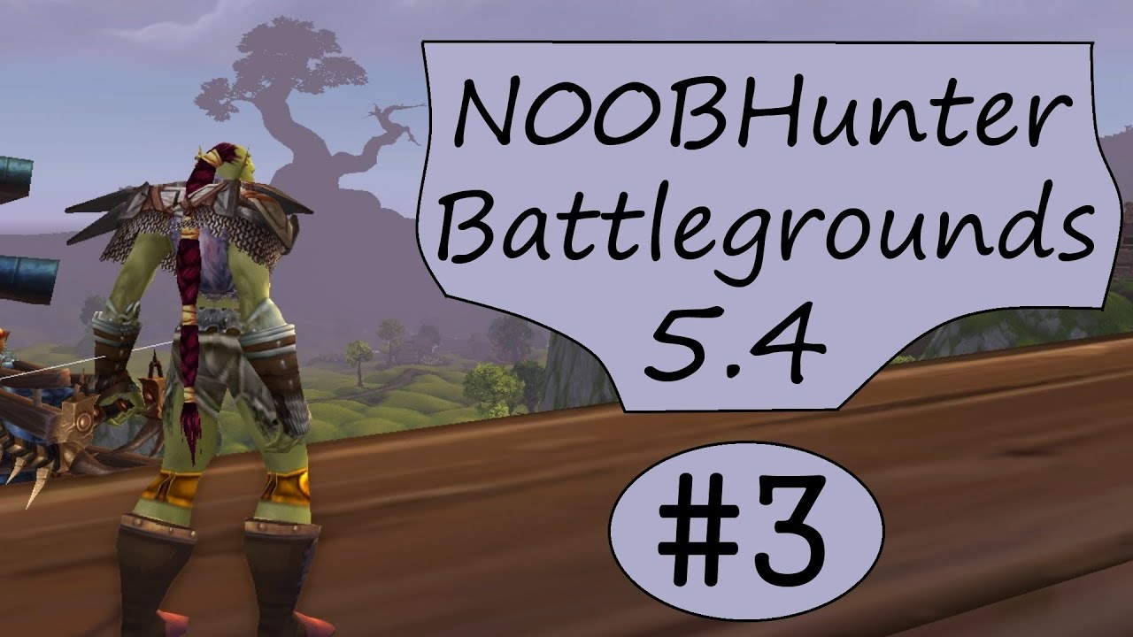 gaming logo Beast Mastery Hunter Battlegrounds 5.4 - Arathi Basin - N00BHunting 3