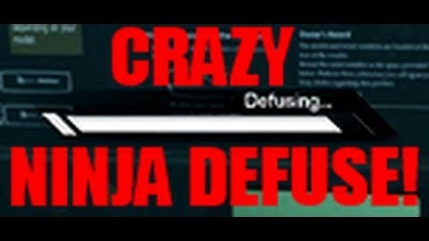 "CRAZY NINJA DEFUSE TO WIN"!!! - "COD Ghosts 1v1 $5 UMG Wager Match"