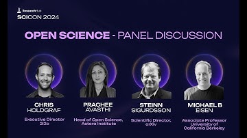 The Future of Open Science Beyond Traditional Journals – Open Science PanelSciCon 2024