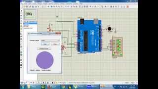 Arduino Serial Color Mixer Simulation in Arabic بالعربي screenshot 5