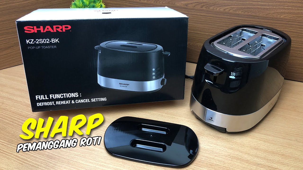 Sharp Toaster KZ 2S02 BK - Defrost, Reheat, and Cancel Setting