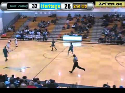 Men's Basketball: Deer Valley at Heritage 2-3-12