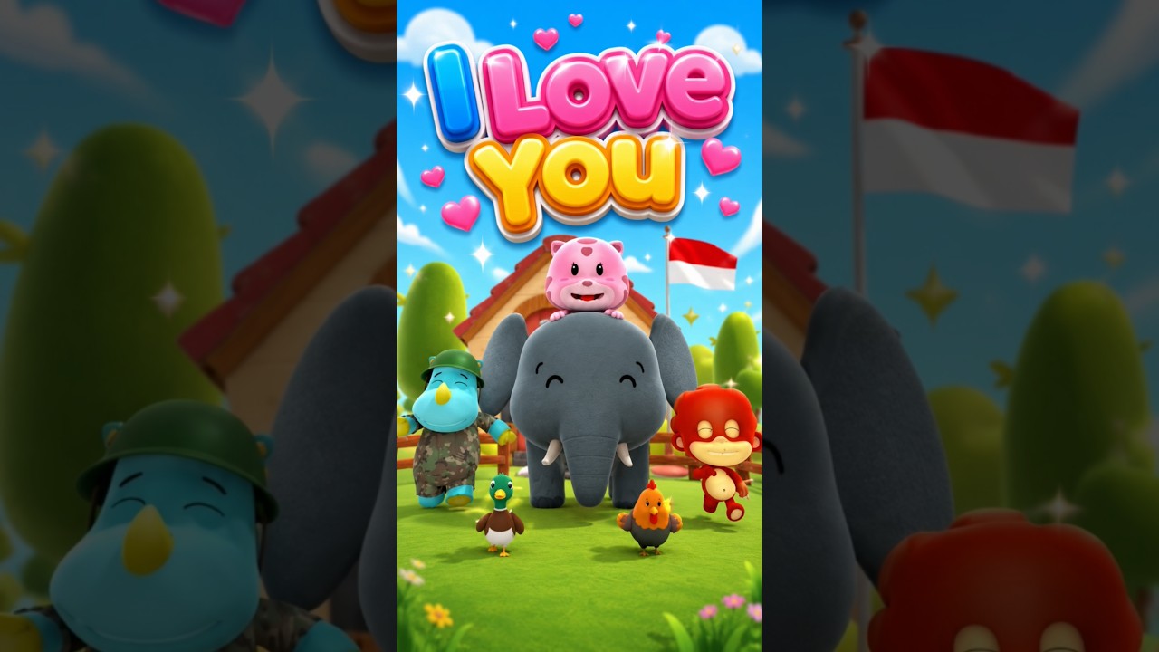 We're a happy family! - I Love You - Nursery Rhymes and Kids Song