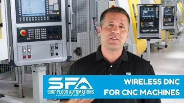 Wireless DNC Hardware for CNC Machines