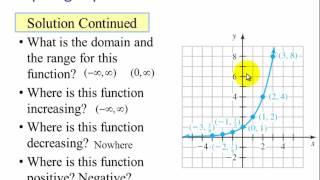 Graphing Exponential Functions Part 1