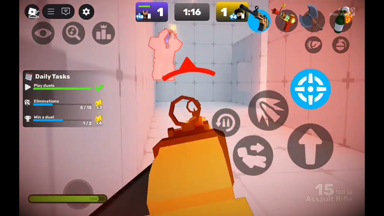 Playing with one of my subscribers 