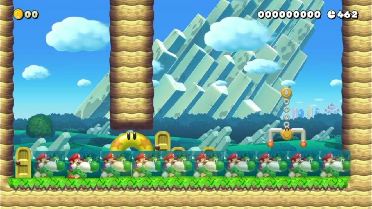 ヨッシーが瞬間移動するコースがおかしすぎた