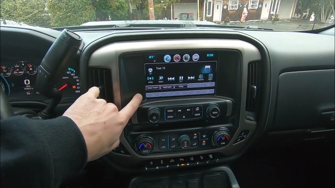 GM Touch Screen Radio Problems Fix! 2017 GMC Denali 2500 HD 8" Touch