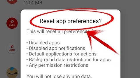 How to Reset App Preference in OnePlus || एप प्रिफरेंस रीसेट कैसे करे।