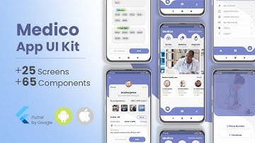 Medeco Flutter App UI Kit
