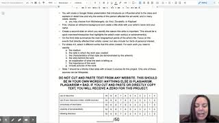 Hum CH5 Renaissance artist reports - Google Docs